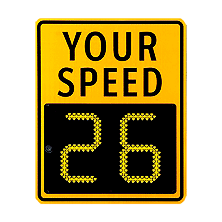 Radar Speed Signs - Solar Powered Radar Signs - Traffic Safety Corp.