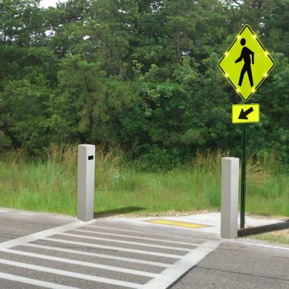 Pedestrian Detection Photo Sensor Bollards